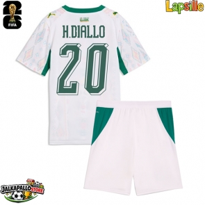 Senegal Habib Diallo #20 Kotipaita Lapsille MM-kisat 2026 Lyhythihainen (+ shortsit)